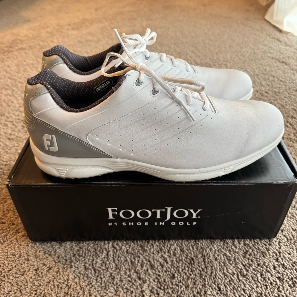 NWB Footjoy Arc SL Golf Shoes Spikeless Waterproof Men’s Size 12